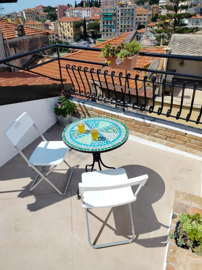 Attico Romantico Con Terrazza Sanremo - Palm Street, 104 - Free Wifi Exteriör bild