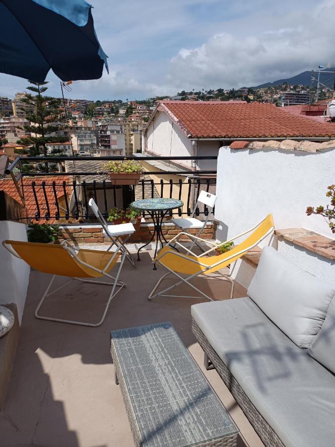Attico Romantico Con Terrazza Sanremo - Palm Street, 104 - Free Wifi Exteriör bild